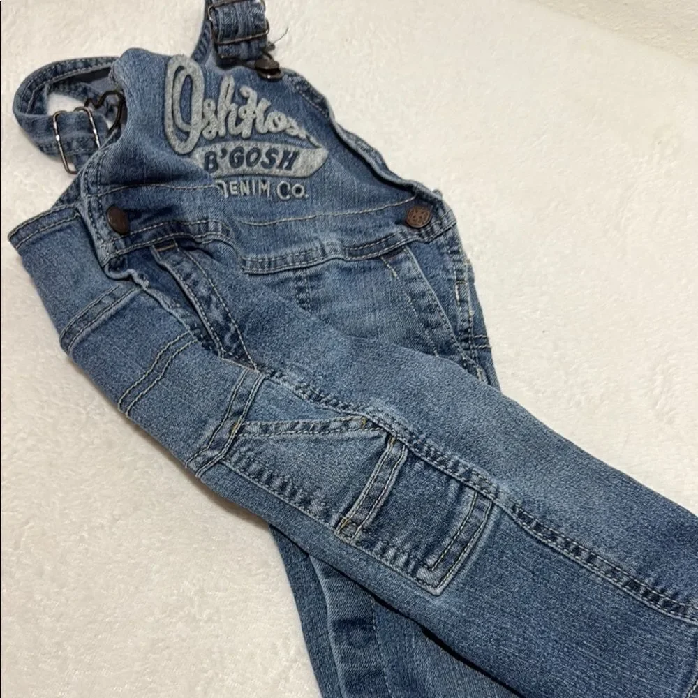 OshKosh B'gosh Blue Classic Denim Overalls